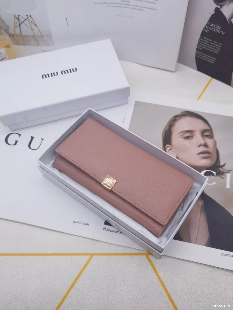 MoistureWicking Miu Purse Miu 85851 Wallets 0727